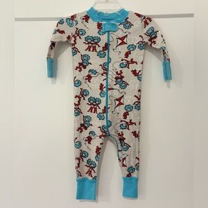 Hanna Andersson x Dr. SeussThing 1 and Thing 2 from Cat in the Hat Zippy Pajama